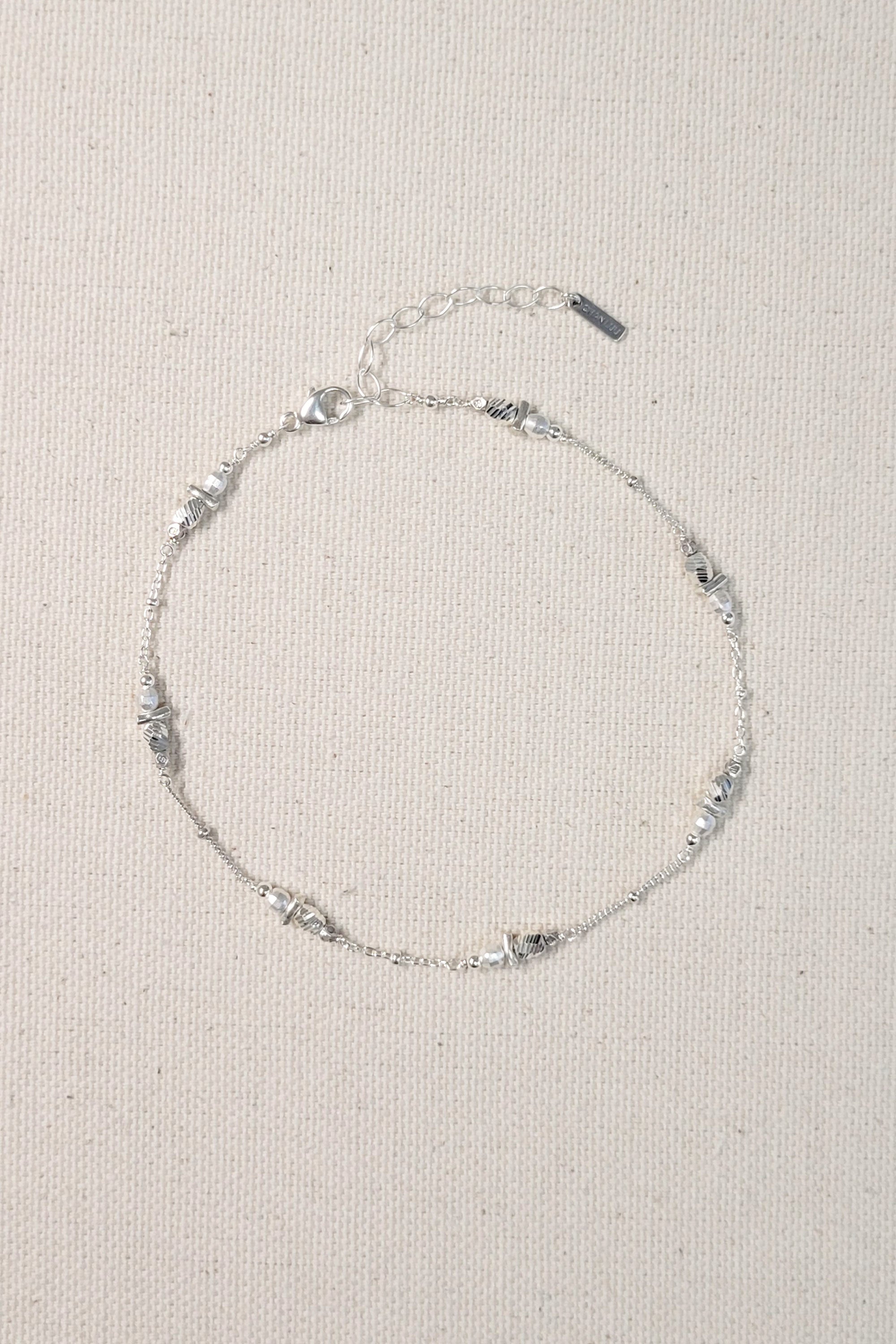 Chan Luu Silver Scribe Anklet SHOPMRENA