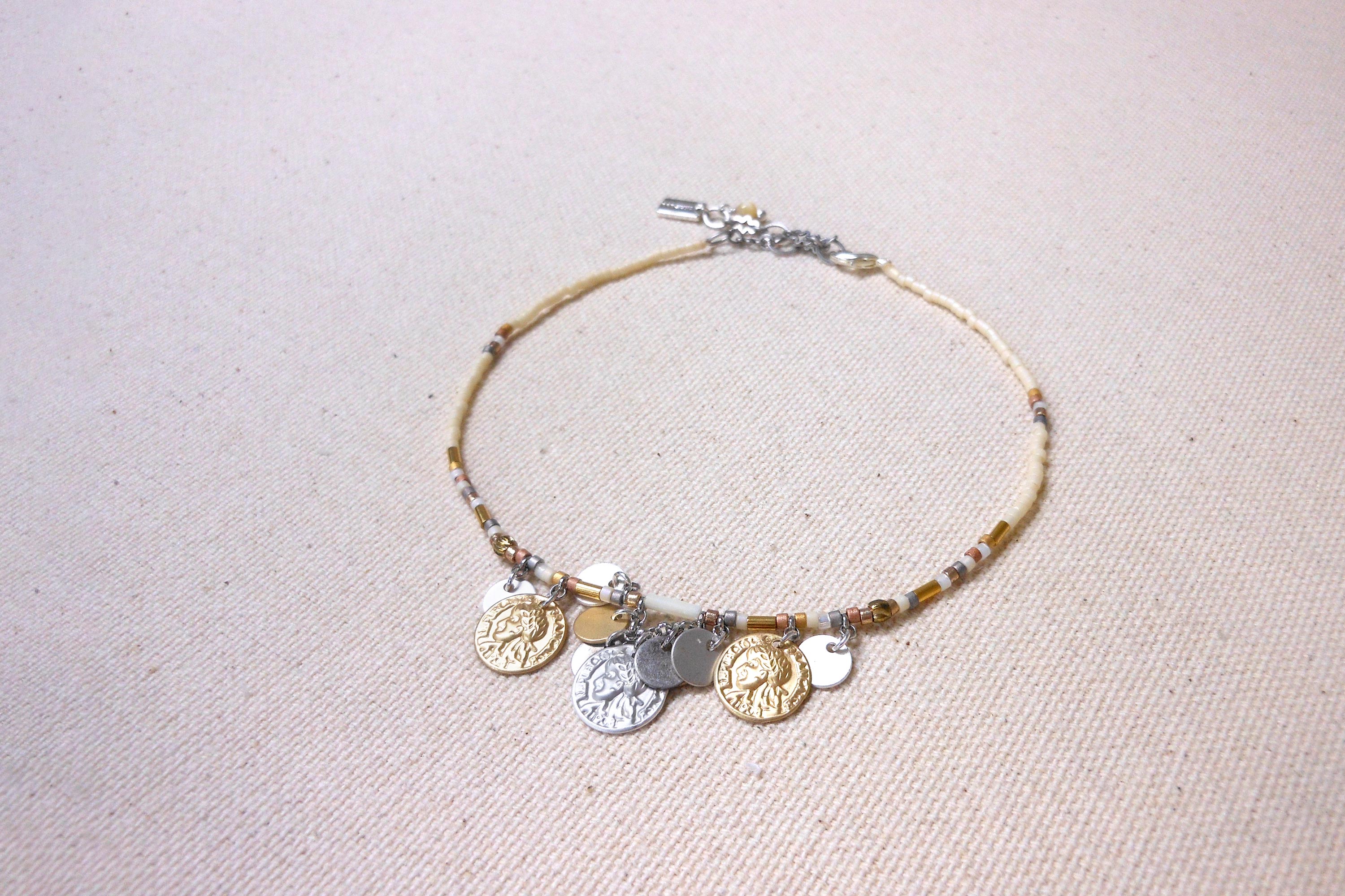 Chan Luu Gold Coin Anklet SHOPMRENA