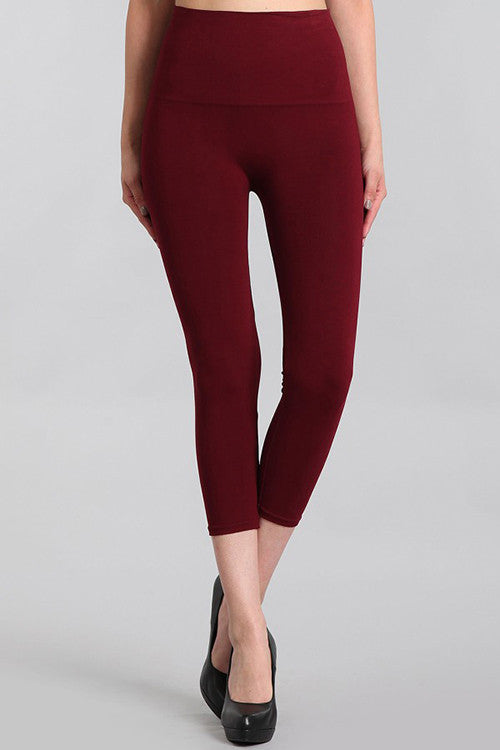 B2361 Control Top Full Length Solid Leggings by M.Rena – Twist Boutique