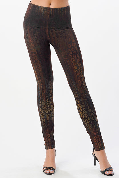 Sunset Safari Legging Print