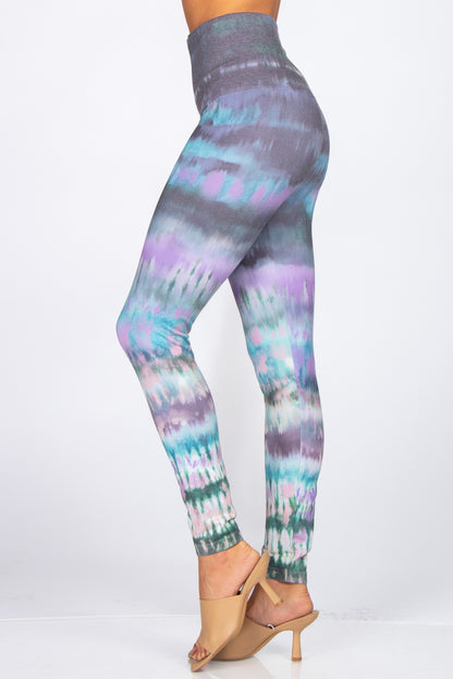 Moonrise Lake Printed Leggings