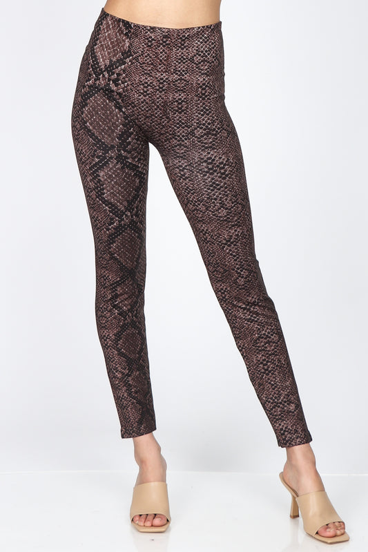 Rattle Snakeskin Printed Legging