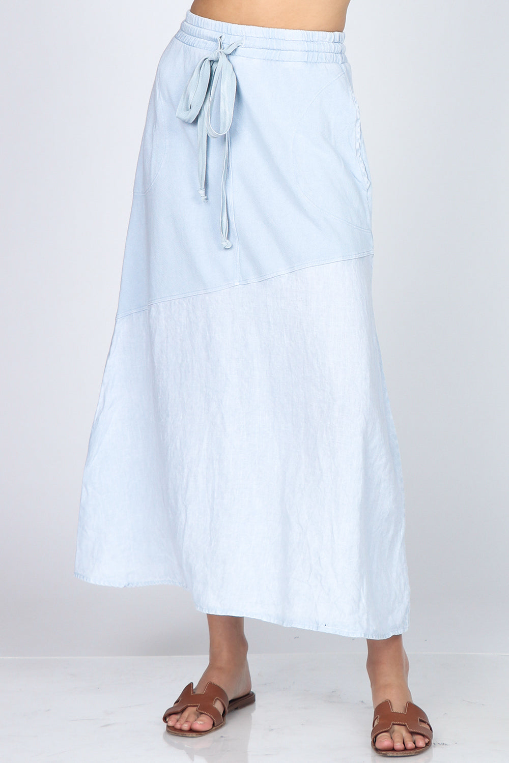 French Mineral-washed – Skirt Terry SHOPMRENA Maxi