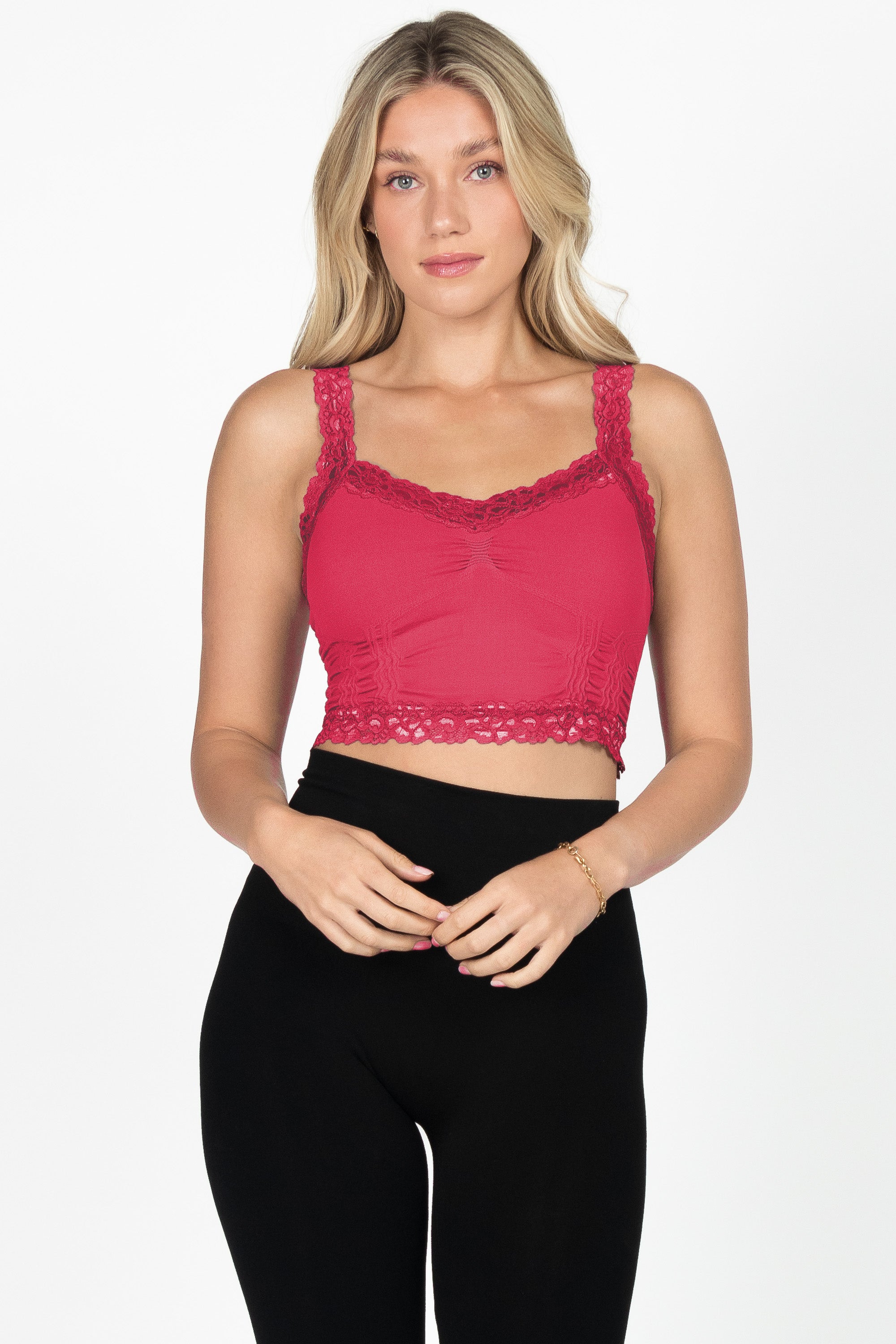 Vince orchid bralette sweater top M orders