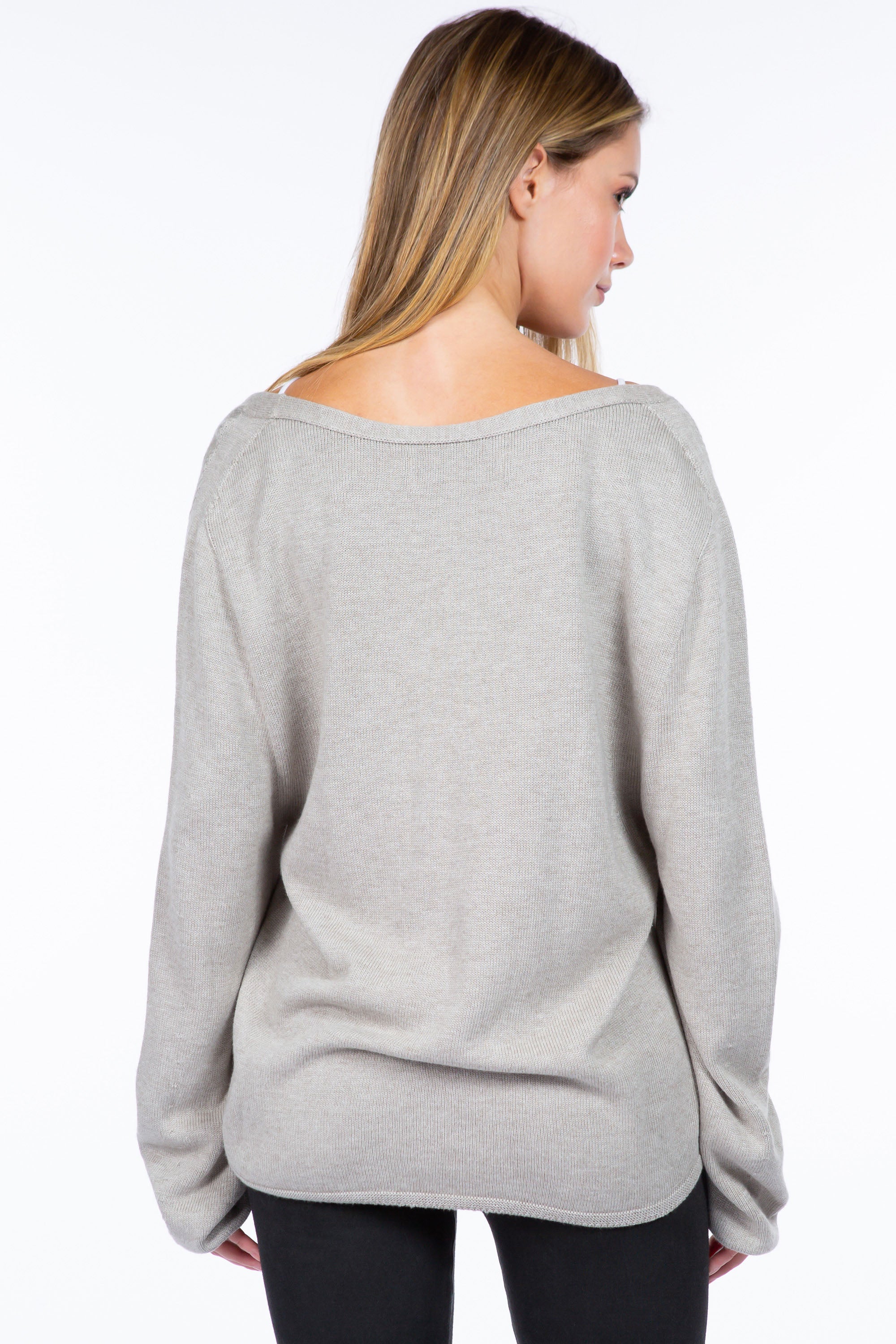 Vince open clearance neck pullover